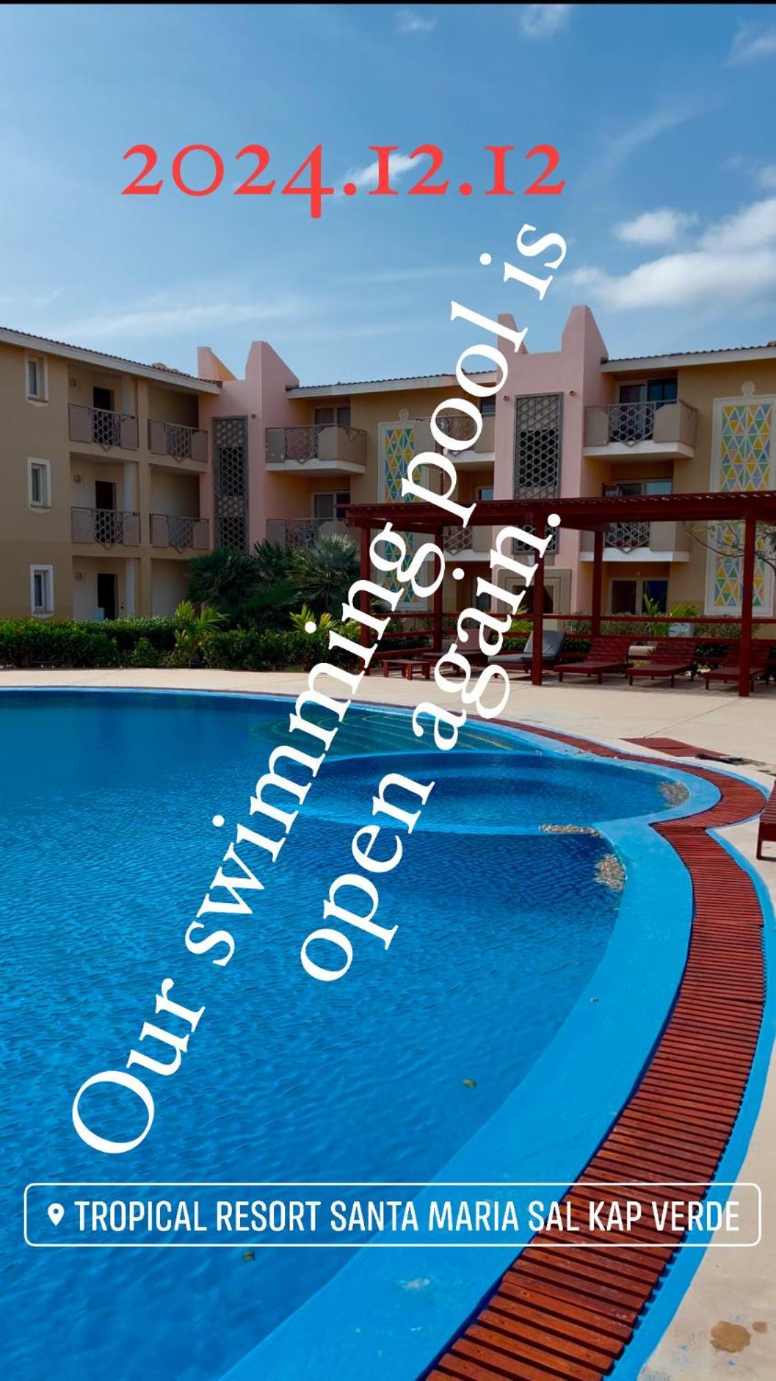 Tropical Morabeza Apartment Santa Maria Esterno foto